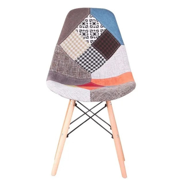 Стілець Тауер Вуд Р м'який тканина печворк Дніпро - фото 5