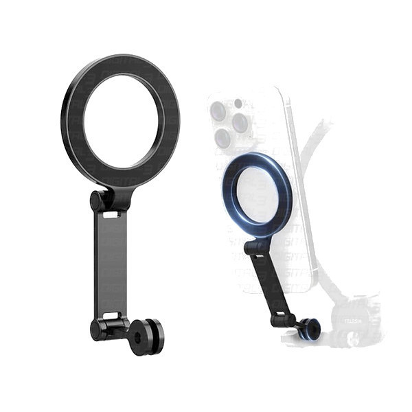 Тримач для телефону в кріплення екшн камери MagSafe магніт Telesin P7-MB-01 SBR Київ - фото 1