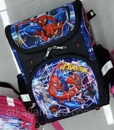 Школьный портфель каркасный 1 класс, 3D принт Человек паук, ортопедическая спинка 72956 Хмельницкий - изображение 10