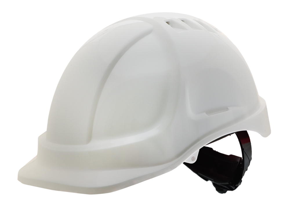 Каска защитная строительная Sizam Safe-Guard 3210 белая Ровно - изображение 1