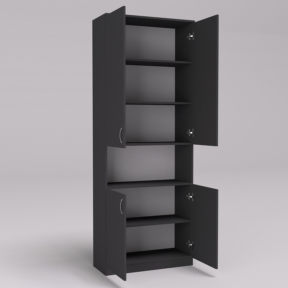 Шкаф ОШК-2, Антрацит, 800/340/2100 Львов - изображение 2