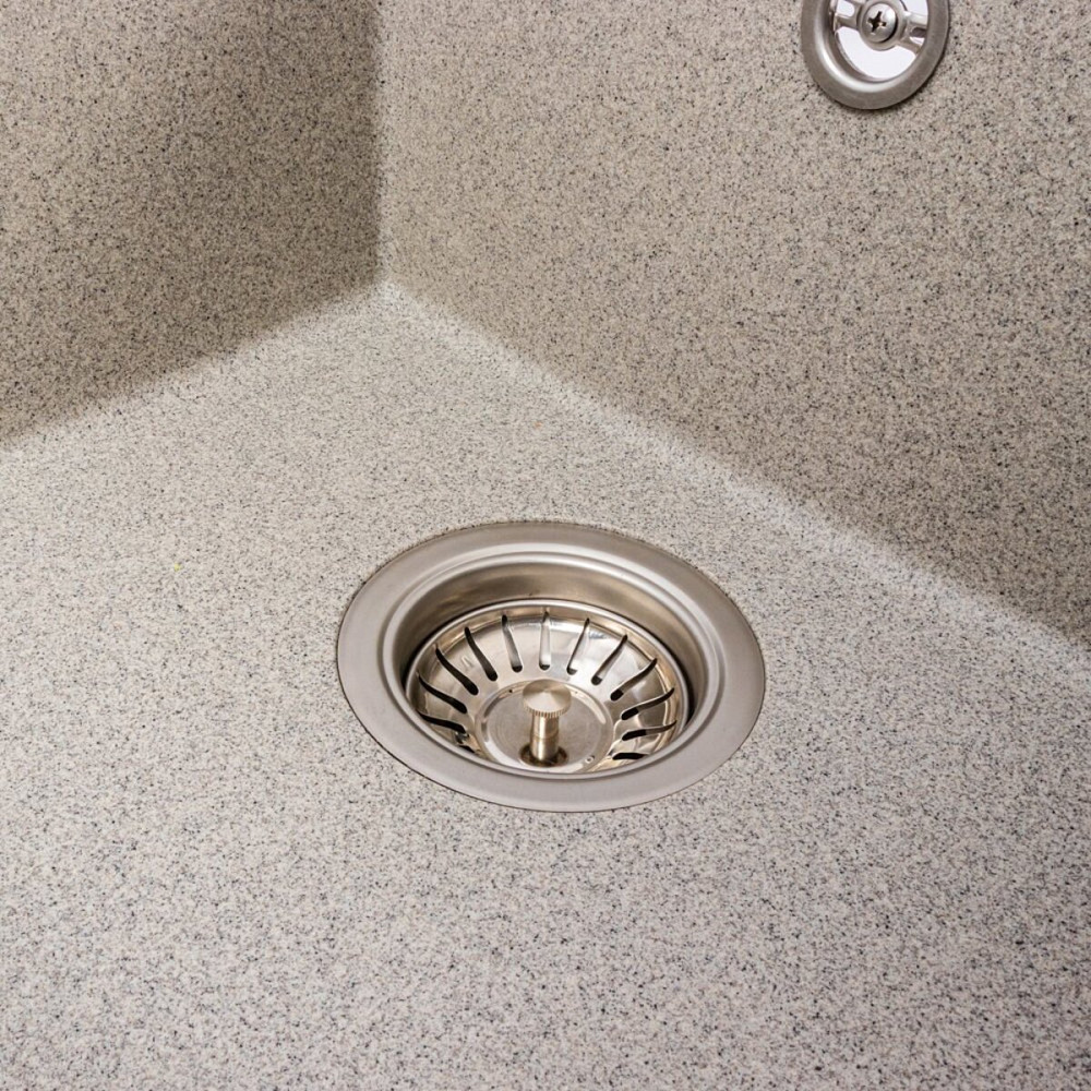 VALESO Гранітна мийка для кухні VALESO SOLID 7843 матова Сірий Коломыя - изображение 13