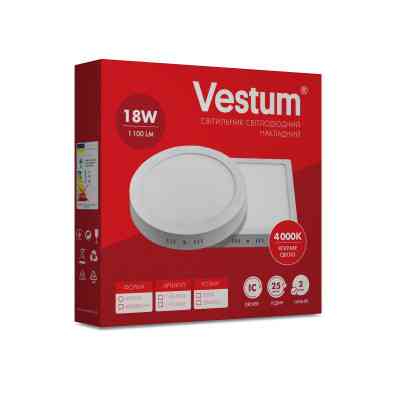 Светильник Vestum LED 18W 4000K 220V (1-VS-5403) Винница
