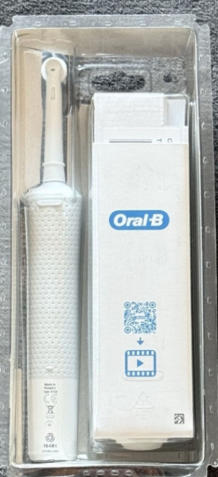 Электрическая зубная щетка Braun Oral-B Vitality 100 Cross Action White. Харьков - изображение 1