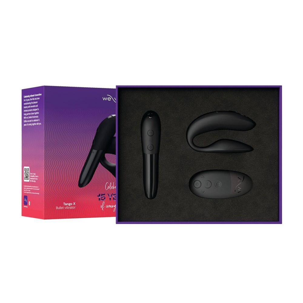 Подарунковий набір We-Vibe 15 Year Anniversary Collection, смарт-вібратор для пар + віброкуля Sex Aura Київ - фото 6