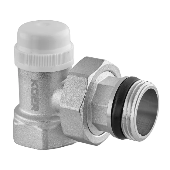 Кран термостатичний "антипротікання" кутовий Koer KR.921-Gi - 1" (KR5639) Київ