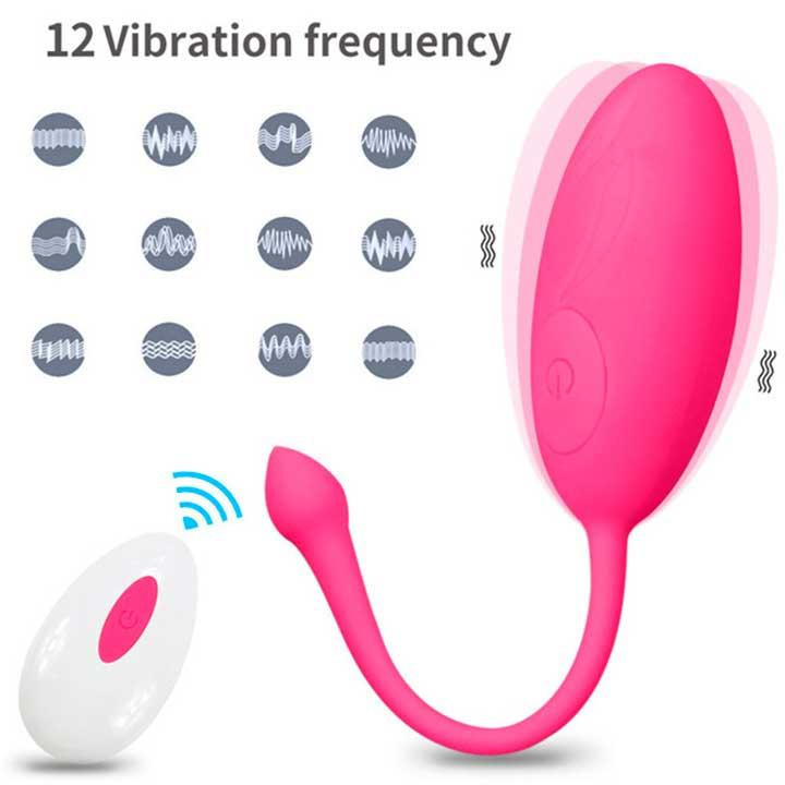 Виброяйцо со щетинками USB - Розовый – Вибраторы Винница - изображение 1