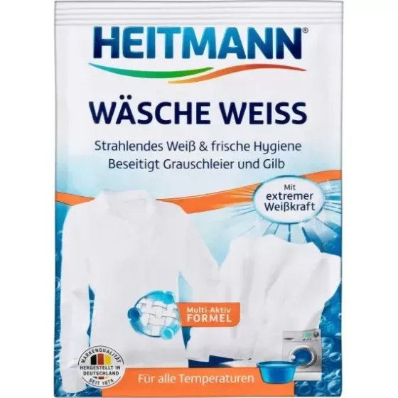 Отбеливатель Heitmann, 50 г (Германия) Heitmann Wäsche-Weiss, 50 g Львов