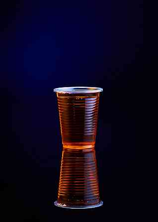 Стакан одноразовый пластиковый 180 мл, 100 штук стаканов Павлоград