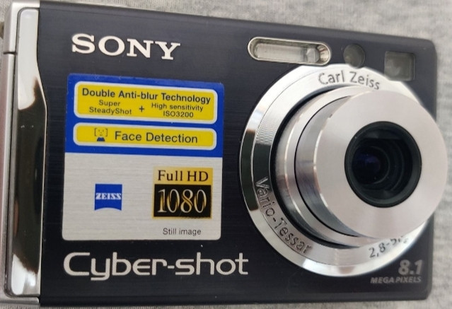 Фотоапарат Sony Cyber — Shot DSC — W90 Black Metal. Київ - фото 7