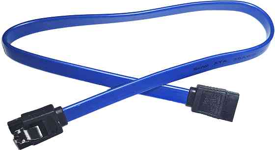 Кабель SATA 3.0 7pin, F/F, 0.4 м, Blue Винница