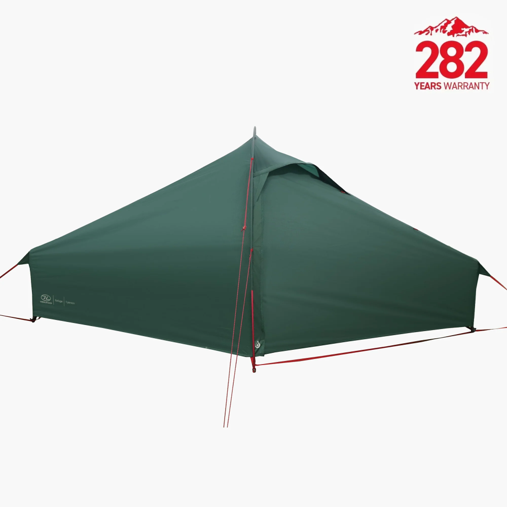 Палатка одноместная Highlander Refuge 1 Peson Tent Pine Green (TEN166-PG) Київ - фото 2