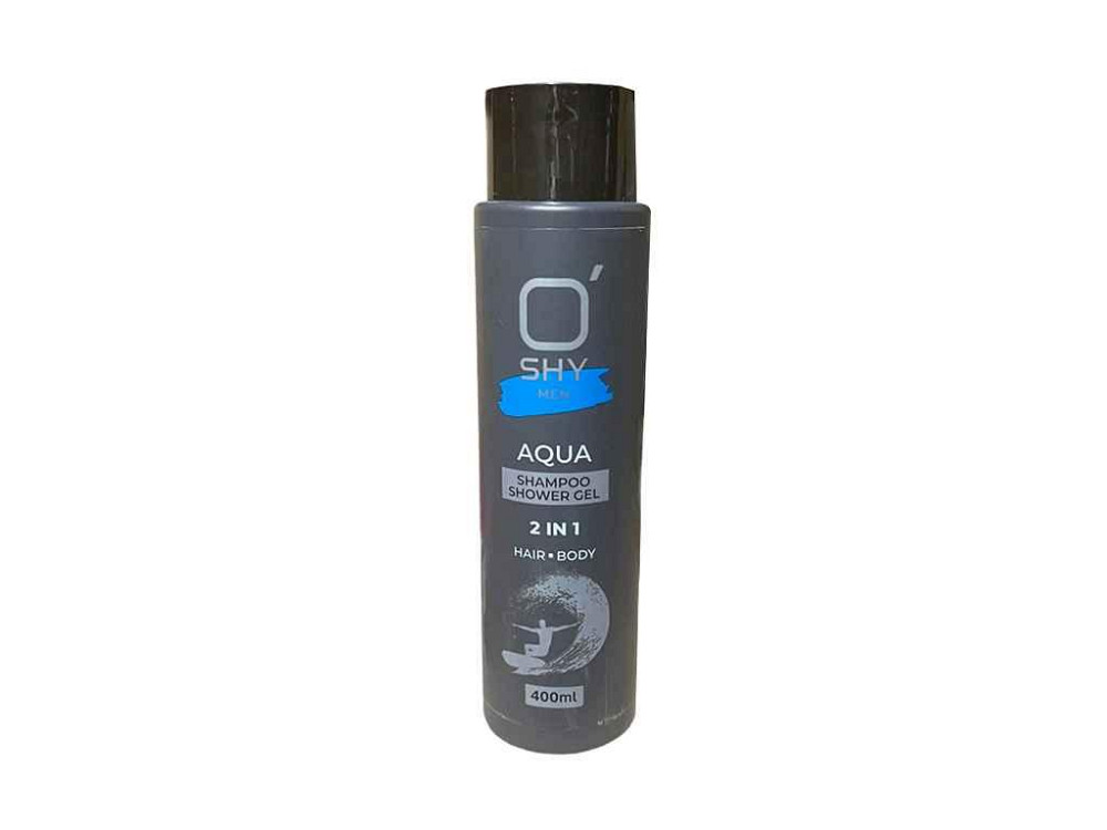 Шампунь-гель для душу 400 мл 2 in 1 AQUA men ТМ OSHY Київ - фото 1