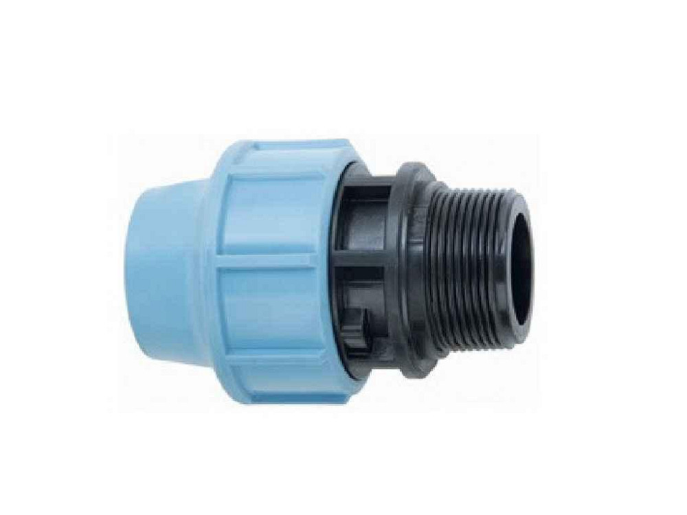 Муфта внешняя резьба МНР 20x1/2 ТМ SANTEHPLAST Solmir Киев - изображение 1