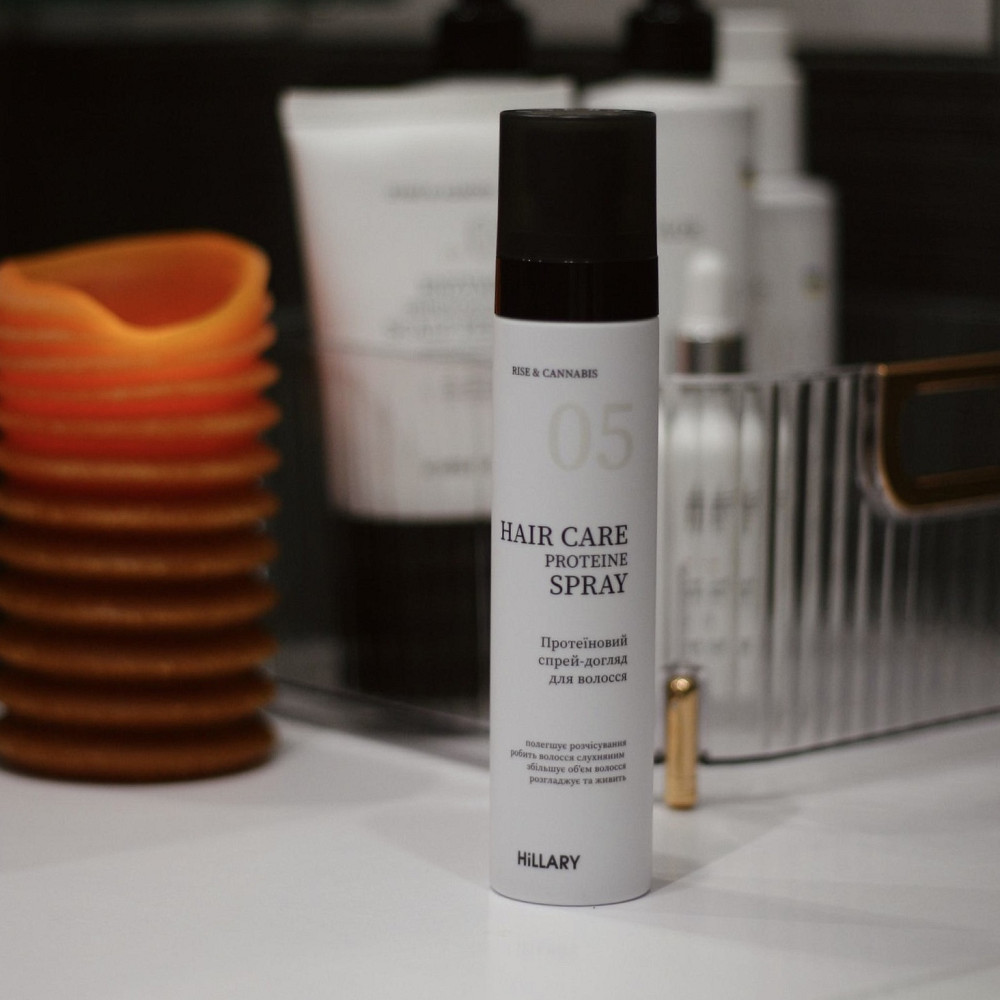 Протеиновый спрей-уход для волос Rise & Cannabis Hair Care Protein Spray Hillary 100 мл Киев - изображение 12
