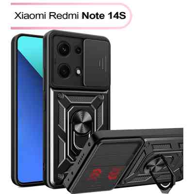 Чехол для мобильного телефона BeCover Xiaomi Redmi Note 14S Black (713546) Винница