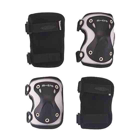 Захисний комплект наколінники та налокітники Micro - Чорний (М) Днепр