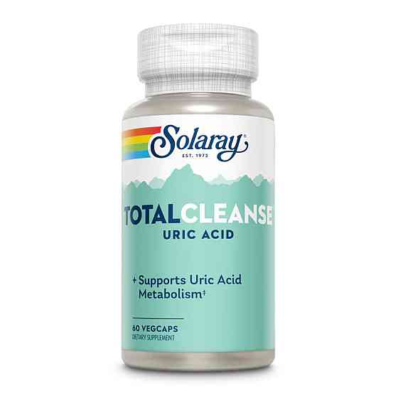 Для очистки мочевой кислоты Solaray Total Cleanse Uric Acid 60 vcaps Киев