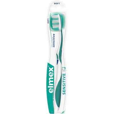 Зубна щітка Elmex Sensitive Дуже м'яка для чутливих зубів Синя (2172000000227) Вінниця