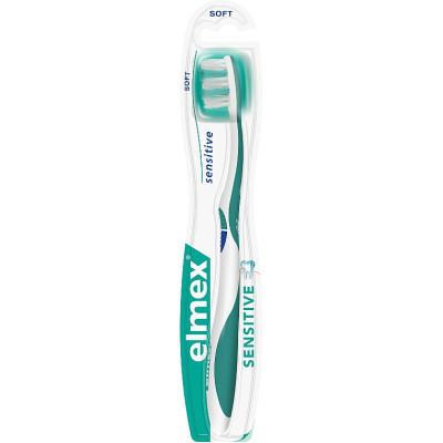 Зубна щітка Elmex Sensitive Дуже м'яка для чутливих зубів Синя (2172000000227) Вінниця - фото 1