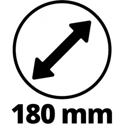 Шліфувальна машина Einhell CE-CP 18/180 Li E (без АКБ та ЗП) (2093320) Вінниця - фото 7