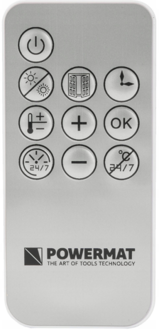 Теплова завіса Powermat 2000Вт Чорний (Польща) Київ - фото 10