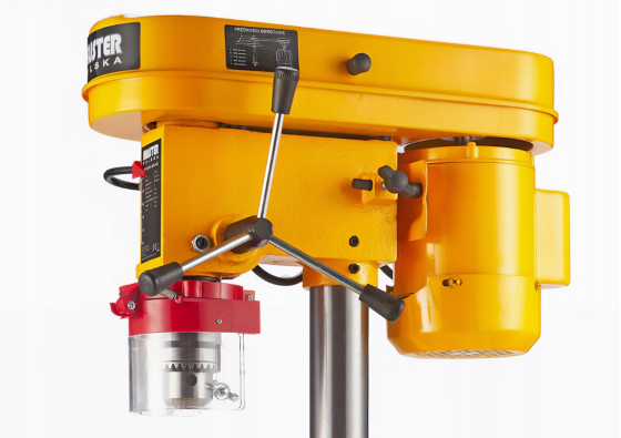 Свердлильний верстат з індукційним колонним столом 1700Вт + регульовані тисці Majster Polska (Польща) Київ