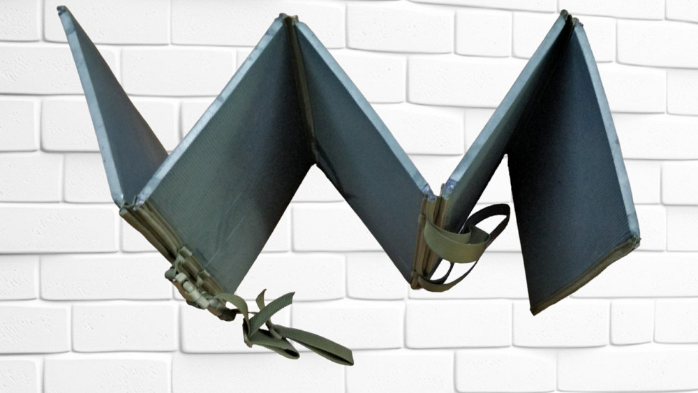 Сидіння каремат коврик тактичний із кріпленням на рпс броник і пояс складний коврик хакі 125х38 с Одеса - фото 3