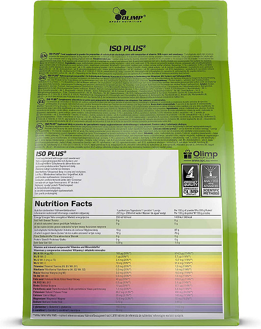 Изотоник Olimp Iso Plus 1500 g (Cola) Луцк - изображение 2