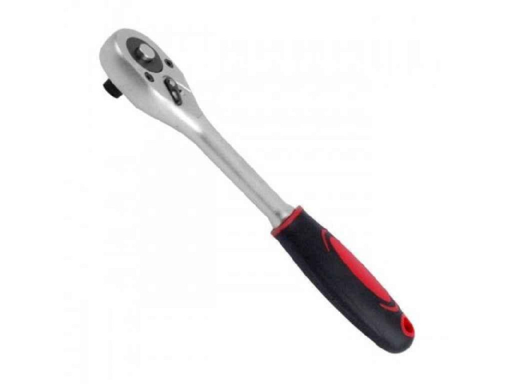 Рукоятка із храповым механізмом на 24 зуба 3/8 HT-2105 ТМ INTERTOOL Solmir Київ - фото 1