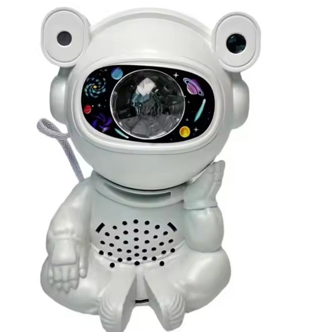 Нічник-проєктор зоряного неба, Bluetooth колонка Астронавт XL-730 9594, з пультом Вінниця - фото 1