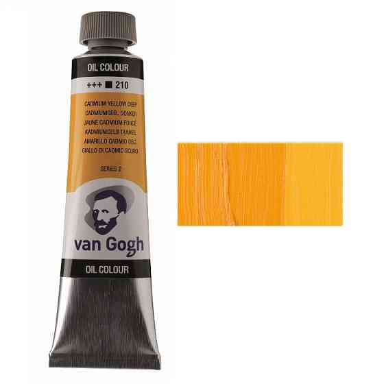 Фарба олійна VAN GOGH (210) Кадмій жовтий темний 40 мл Royal Talens Київ