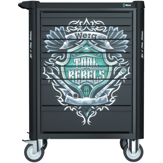 Інструментальний сервісний візок на колесах Wera 9700 Tool Rebel 1 (05150130001) Одеса