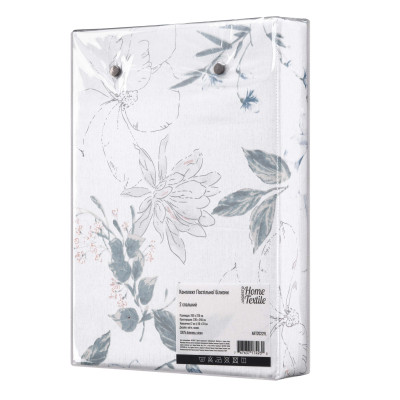 Постільна білизна Ardesto Gloria сатин квіти, мокко євро 200х220 (ART2022FL) Вінниця - фото 4