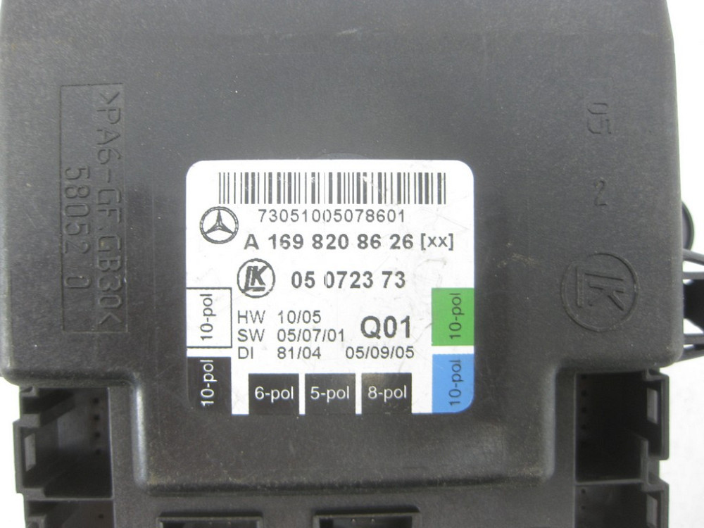 Mercedes-Benz  A1698208626 Блок керування задніх правих дверей A-class W169 B-class W245 Одеса - фото 4