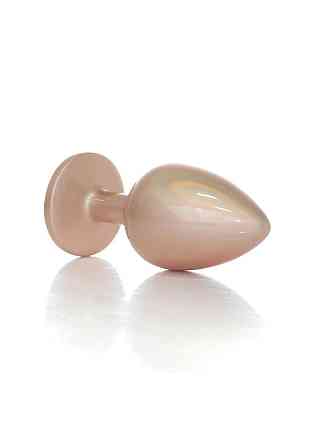 Анальна пробка - Jewellery Pearl Gold Plug Clear L Sex Aura Київ