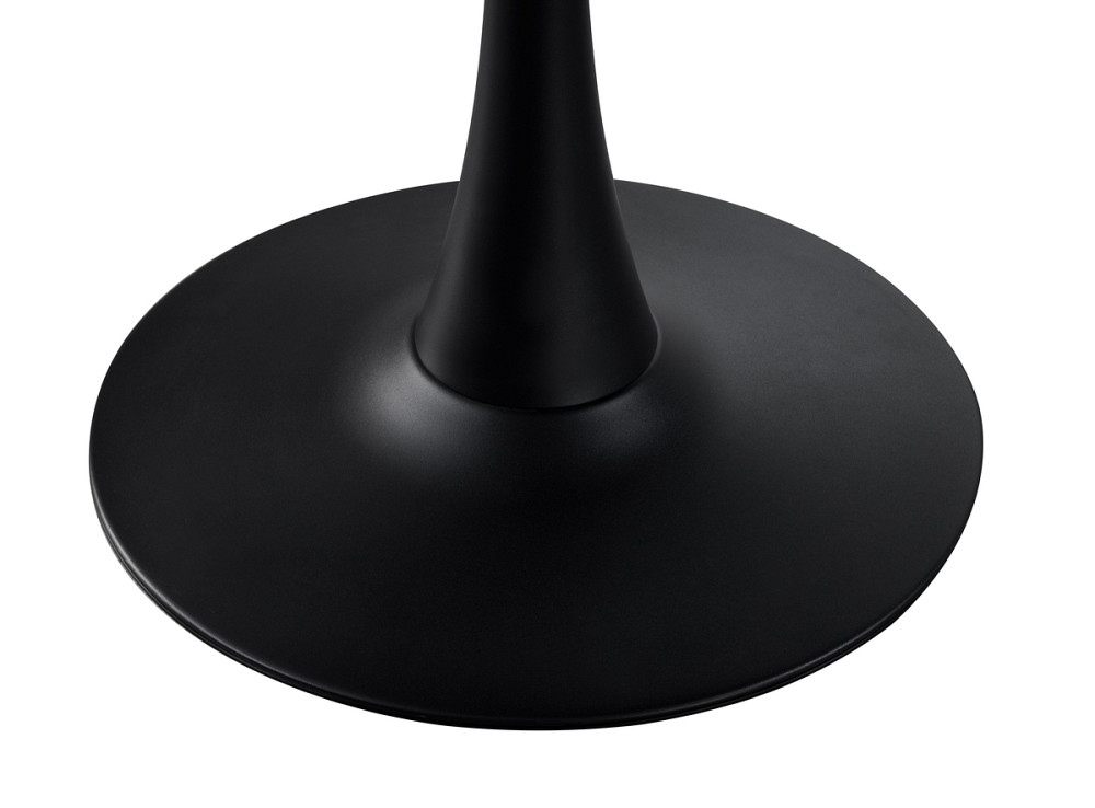 Стіл Опал (D=90), чорний/кераміка Армані грей Днепр - изображение 4