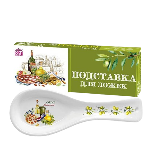 Підставка під ложку Італійські страви 23см/h2,5см 3653-13 S&T Житомир