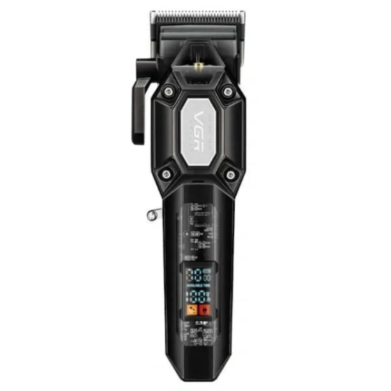 Машинка для стрижки аккумуляторная VGR V-600 clipper LCD (6 насадок) Киев