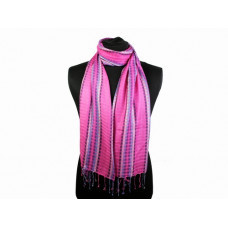 Шарф жіночий колір лілово-рожевий Київ - фото 1