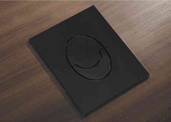 Панель змиву пластикова Koer KT-0606-05 157x198x3mm, кнопка закруглена   ( KR5343 ) 27136 Харків