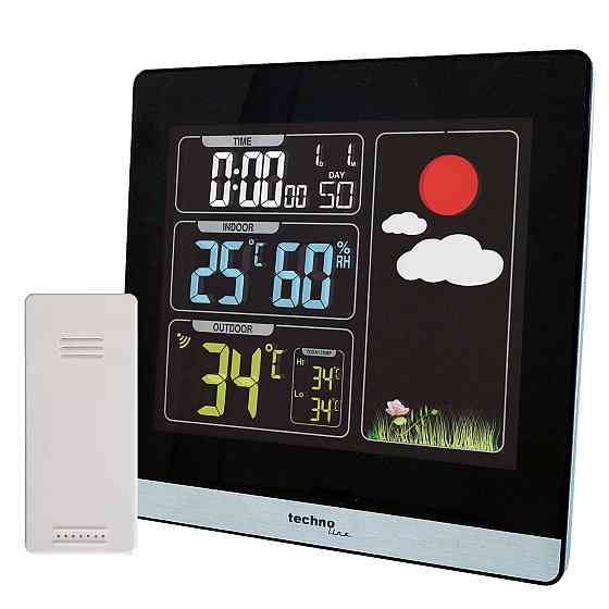 Метеостанция Technoline WS6448 Black (WS6448) Вінниця