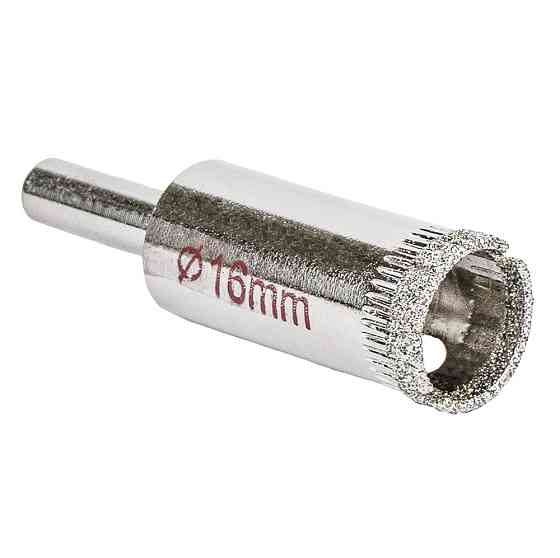 Коронки алмазные по керамике и стеклу Ø16мм (КРАТНО 2шт) SIGMA (1541161) Киев