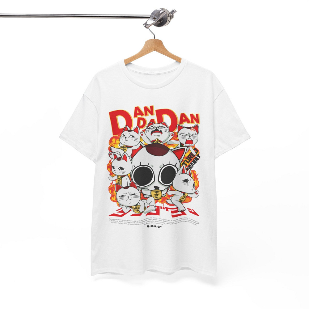 Футболка аниме Дандадан Кат Турбо Граннй оверсайз (S/M/L) Черний AnimeJ0141 Днепр - изображение 6