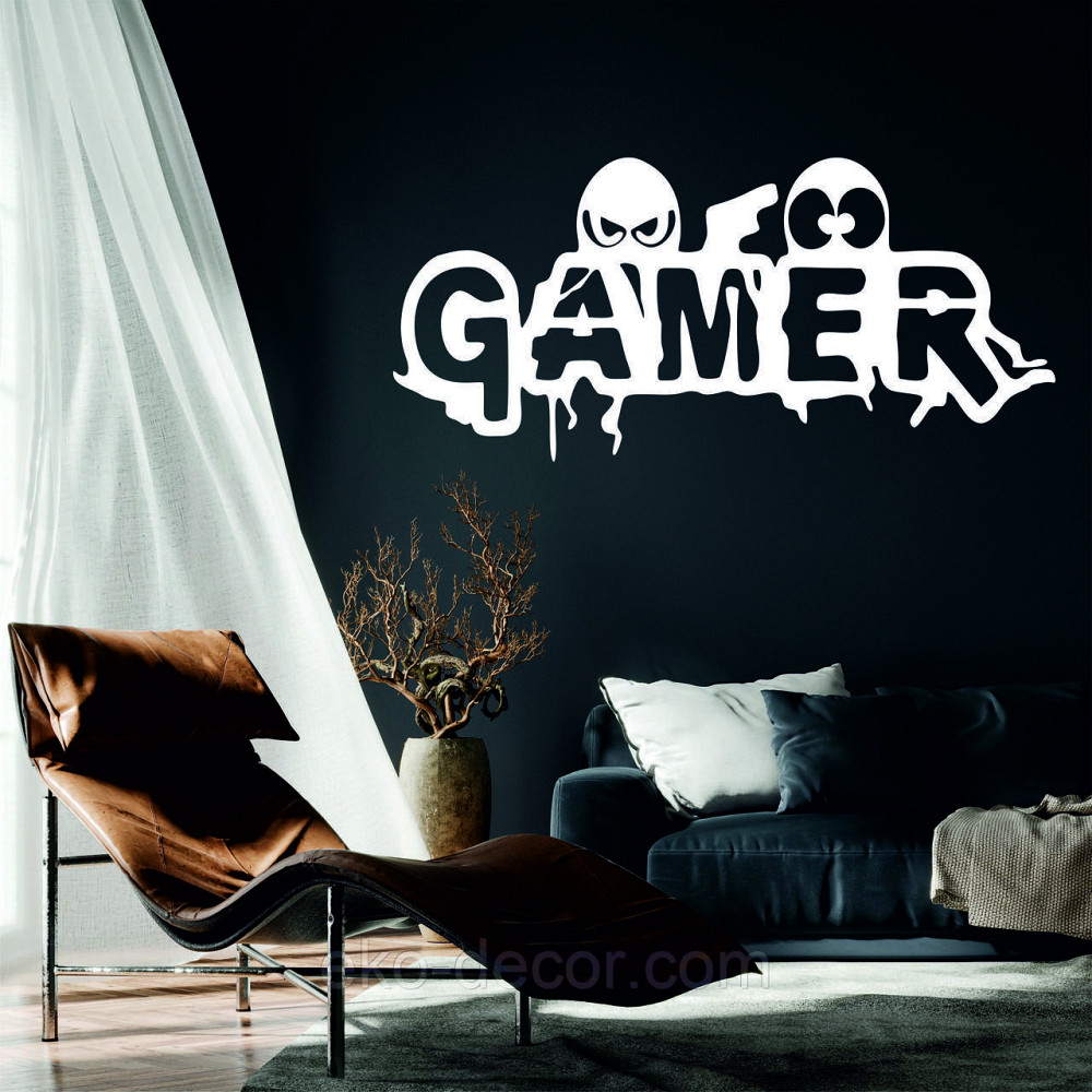 Декоративне настінне Панно «Геймер», Декор на стіну Київ - фото 5