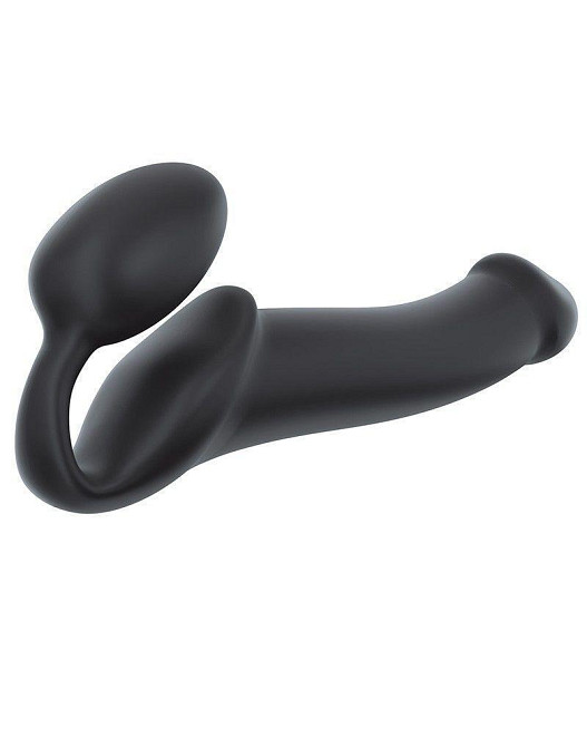 Безремневой страпон Strap-On-Me Black L, полностью регулируемый, диаметр 3,7см Sex Aura Киев - изображение 3