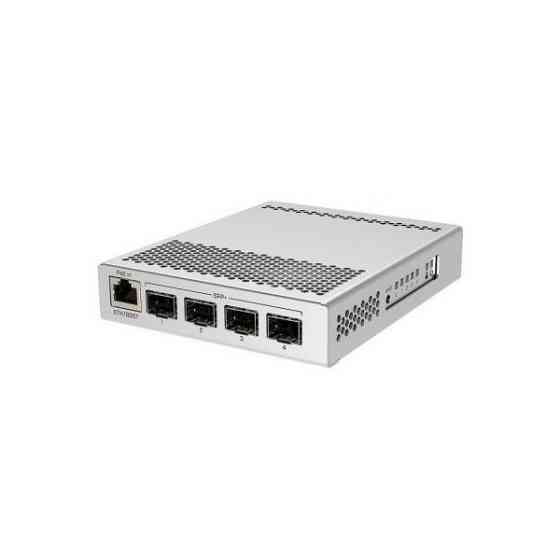 Комутатор Mikrotik CRS305-1G-4S+IN, 4x SFP+ ports, 1x Gigabit Ethernet, metallic enclosure (CRS305-1G-4S+IN ) Київ