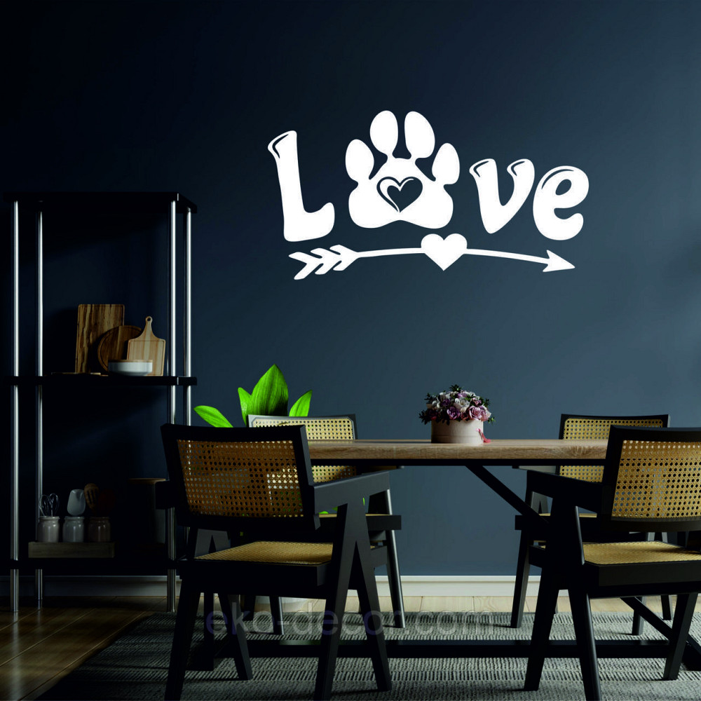 Декоративне настінне 3D Панно «LOVE » Декор на стіну з об'ємом Київ - фото 3