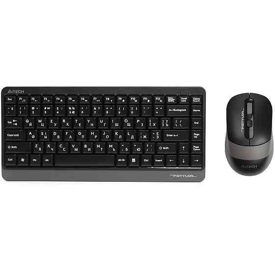 Комплект (клавіатура, миша) бездротовий A4Tech FG1110 Grey ( 11399 ) Харків