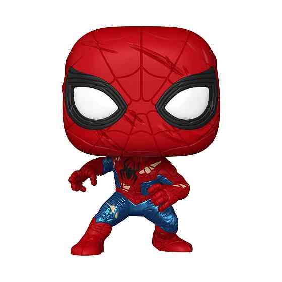 Ігрова фігурка Funko POP! серії Людина-павук: Абсолютно новий день - Людина-павук (після битви) Дніпро